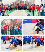 严重而激烈的瓷砖镶贴手艺比拼也拉开